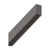 Sistema luce binario EGO PROFILE HIGH 2000 mm BK, 200 x 3 x h5 cm,<Dmora Cheap