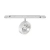 Sistema luce binario EGO TRACK FLAT SINGLE 09W 3000K DALI WH, 23 x 5 x h14 cm,<Dmora Cheap