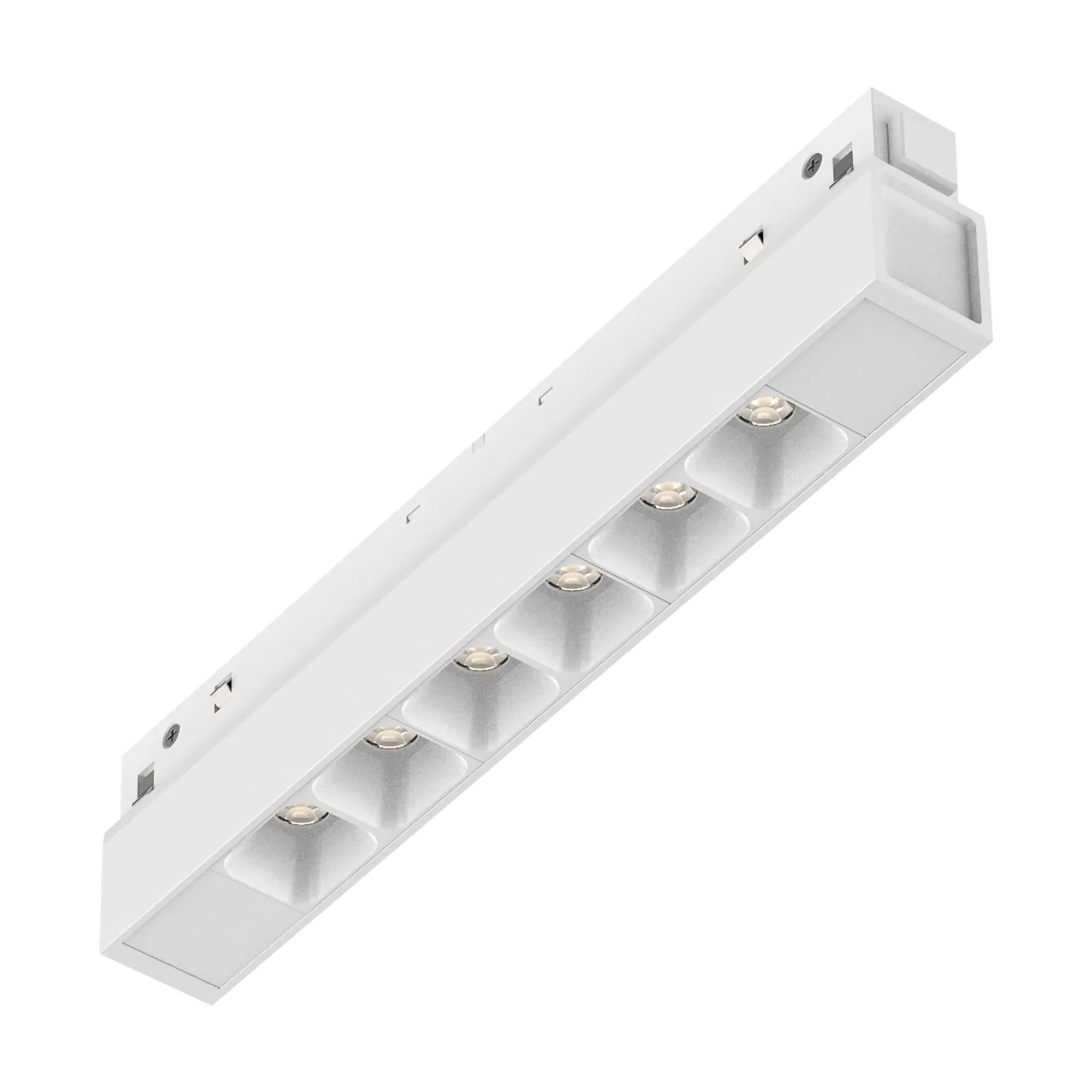 Sistema luce binario EGO ACCENT 07W 3000K 1-10V WH, 19 x 2 x h4 cm,<Dmora Shop