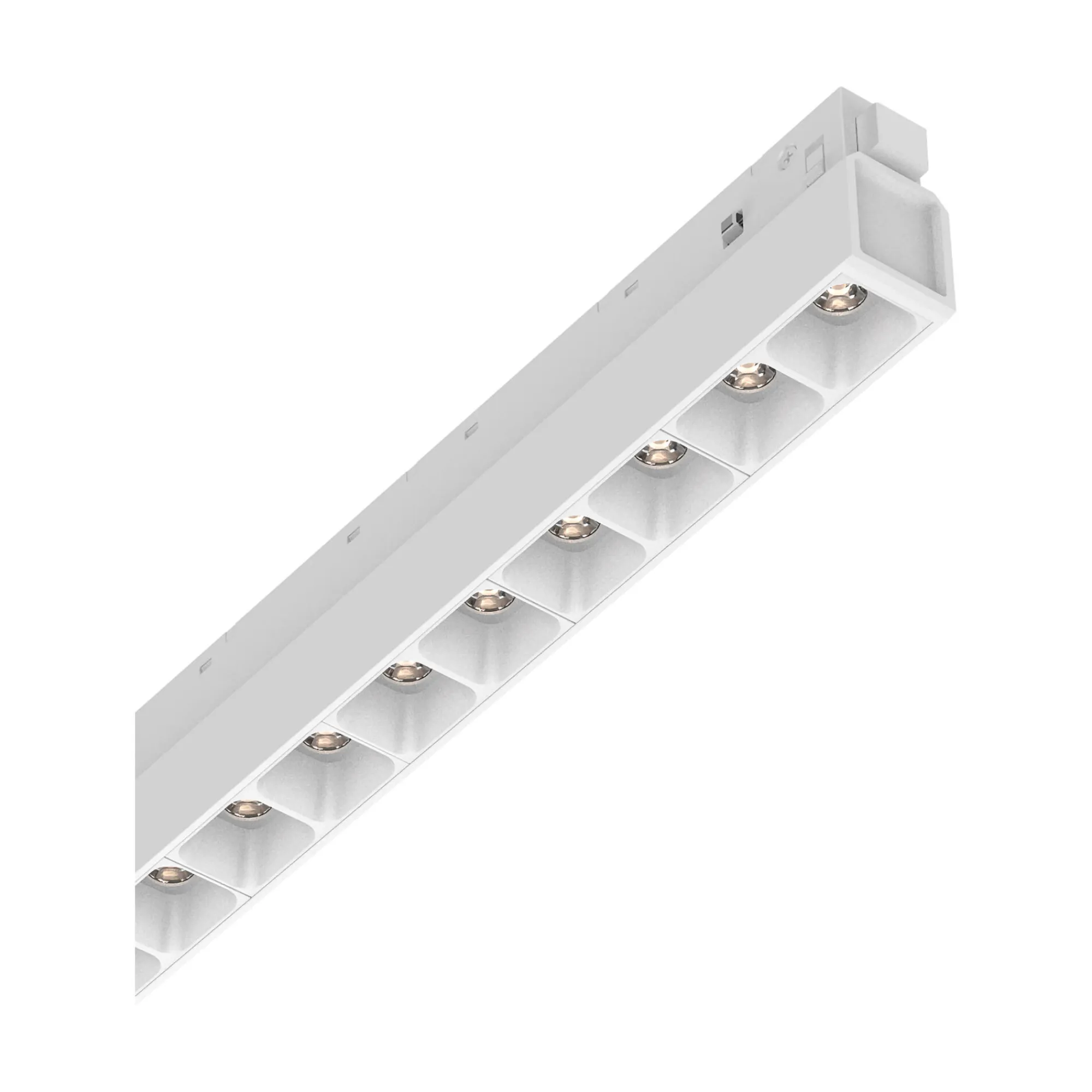 Sistema luce binario EGO ACCENT 13W 3000K 1-10V WH, 28 x 2 x h4 cm,<Dmora Online