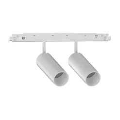 Sistema luce binario EGO TRACK DOUBLE 24W 3000K DALI WH, 19 x 4 x h16 cm,<Dmora Flash Sale
