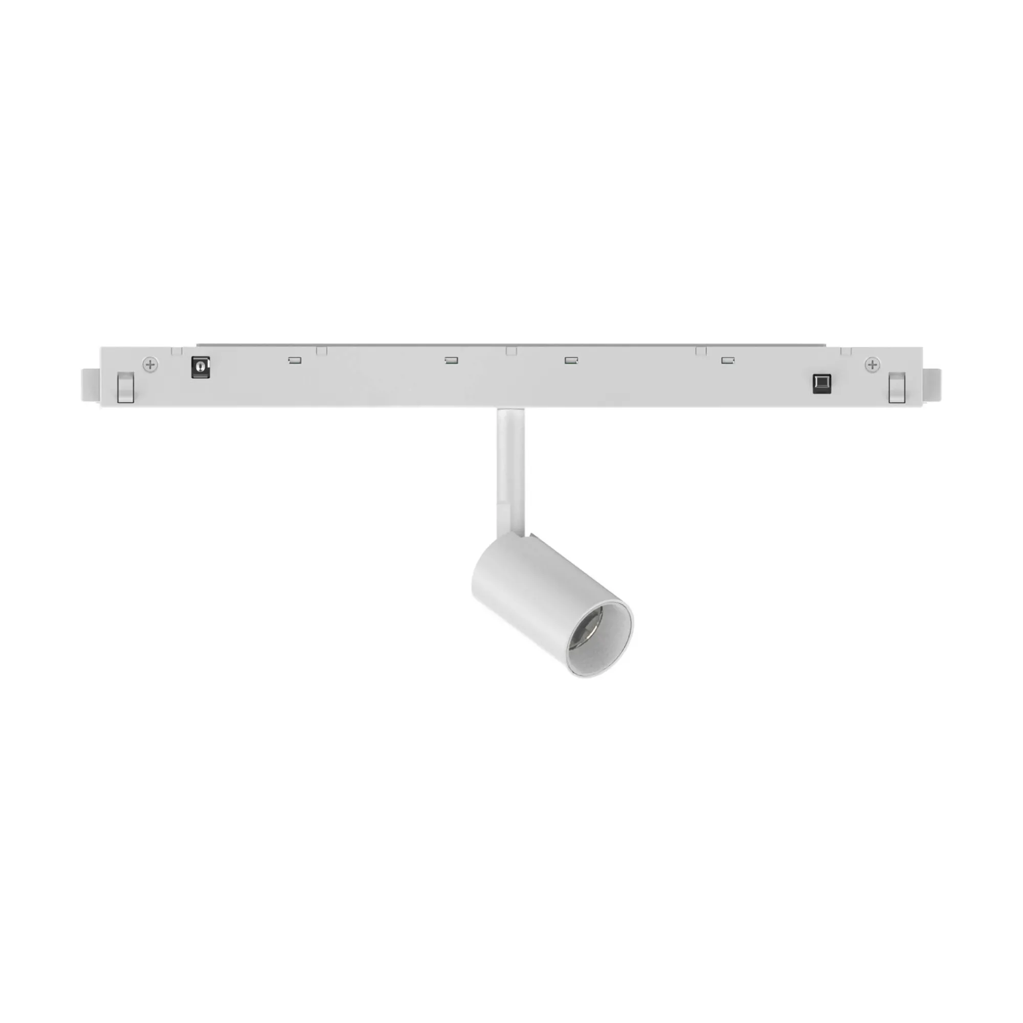 Sistema luce binario EGO TRACK SINGLE 03W 3000K ON-OFF WH, 19 x 3 x h10 cm,<Dmora Store