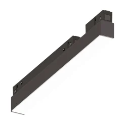 Sistema luce binario EGO WIDE 07W 3000K ON-OFF BK, 28 x 2 x h4 cm,<Dmora Flash Sale