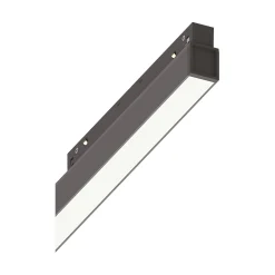 Sistema luce binario EGO WIDE 26W 3000K ON-OFF BK, 112 x 2 x h4 cm,<Dmora Online