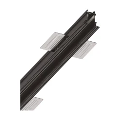 Sistema luce binario EGO PROFILE RECESSED 1000 mm BK, 100 x 6 x h5 cm,<Dmora Cheap