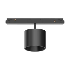 Sistema luce binario EGO TRACK SINGLE BIG 10W 3000K ON-OFF BK, 19 x 7 x h11 cm,<Dmora Cheap