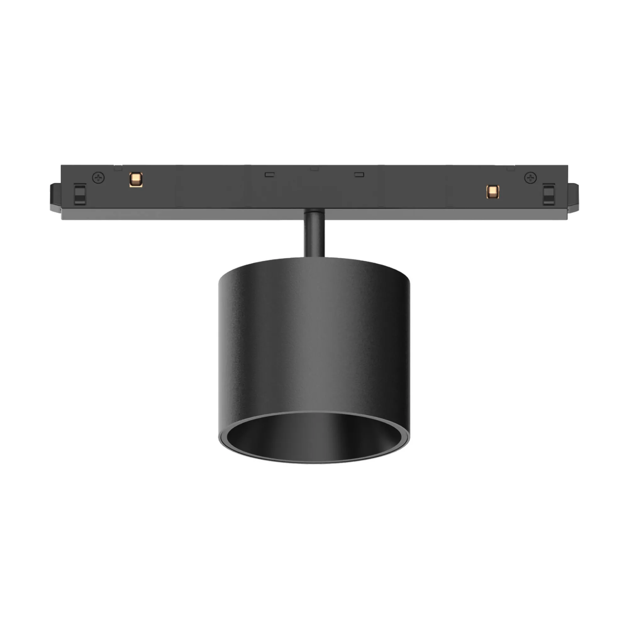 Sistema luce binario EGO TRACK SINGLE BIG 10W 3000K ON-OFF BK, 19 x 7 x h11 cm,<Dmora Cheap