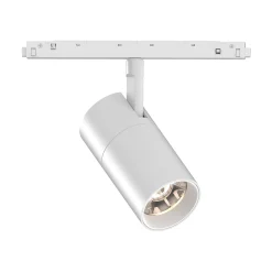 Sistema luce binario EGO TRACK SINGLE 19W 3000K ON-OFF WH, 19 x 7 x h19 cm,<Dmora Hot