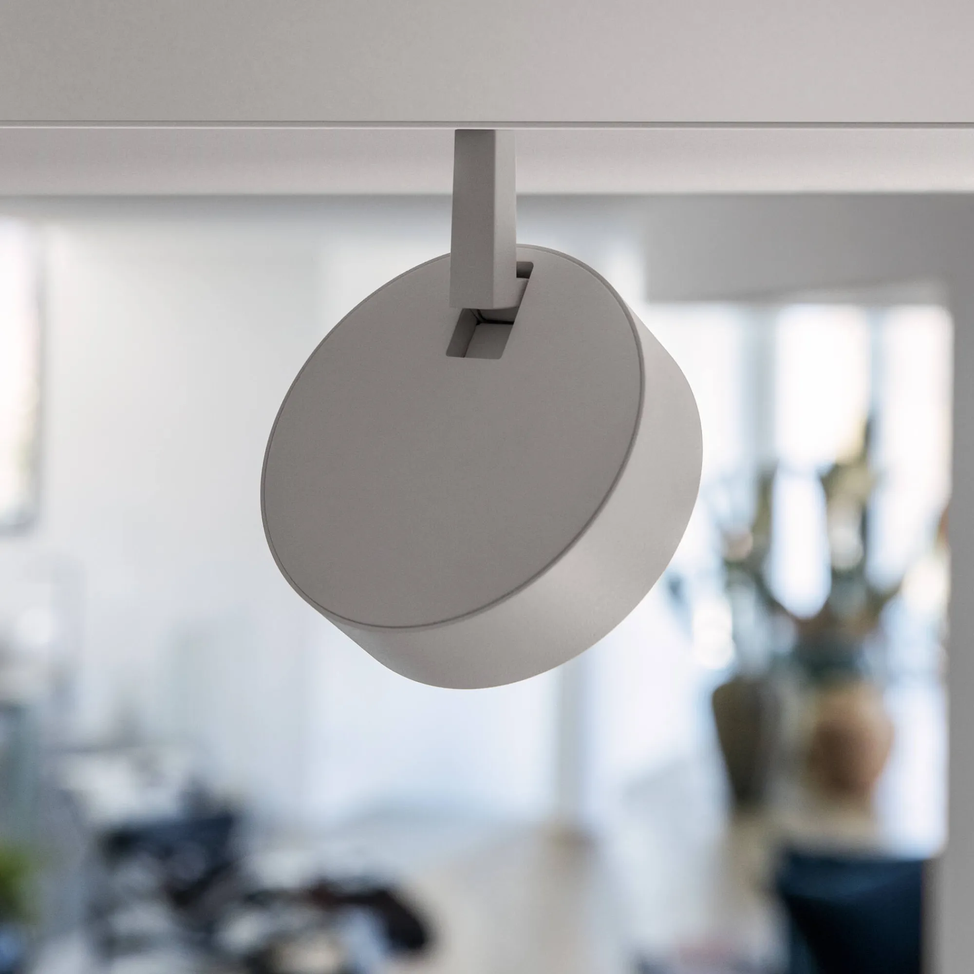 Sistema luce binario EGO TRACK FLAT SINGLE 09W 3000K ON-OFF WH, 19 x 5 x h14 cm,<Dmora Store