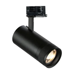 Sistema luce binario EOS 25W 3000K ON-OFF BK, 7 x 7 x h23 cm,<Dmora Shop