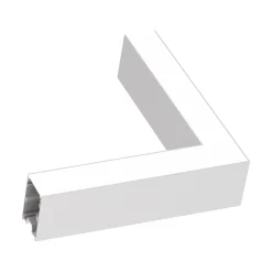 Sistema luce binario FLUO CORNER 4000K WH, 15 x 15 x h8 cm,<Dmora Hot