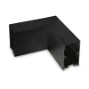 Sistema luce binario FLUO CORNER BLINDED BK, 15 x 15 x h8 cm,<Dmora Cheap