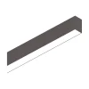 Sistema luce binario FLUO WIDE 1800 3000K BK, 181 x 5 x h8 cm,<Dmora Hot