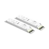 Sistema luce binario FLUO BI-EMISSION 1800 KIT DRIVERS DALI/PUSH, 28 x 2 x h3 cm,<Dmora Store