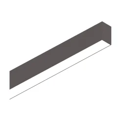 Sistema luce binario FLUO BI-EMISSION 1800 3000K BK, 181 x 5 x h8 cm,<Dmora Outlet