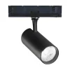 Sistema luce binario FOX 25W CRI90 3000K DALI BK, 25 x 7 x h23 cm,<Dmora Hot