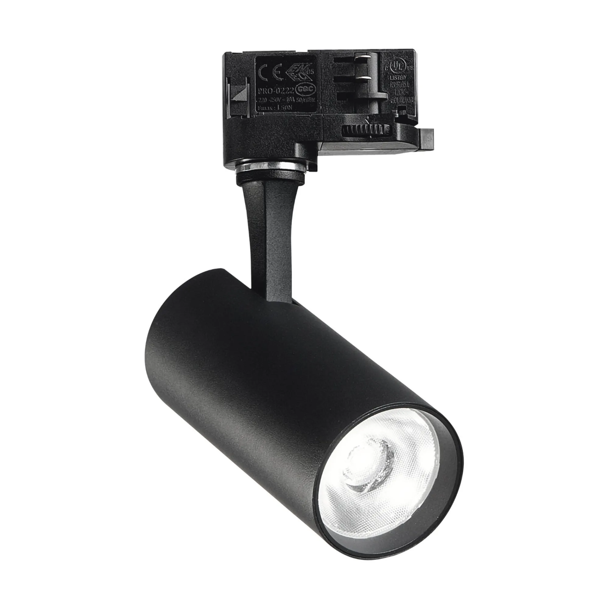 Sistema luce binario FOX 15W CRI80 3000K ON-OFF BK, 8 x 6 x h17 cm,<Dmora Outlet