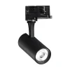 Sistema luce binario FOX 08W CRI90 4000K ON-OFF BK, 8 x 5 x h17 cm,<Dmora Hot