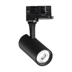 Sistema luce binario FOX 08W CRI90 4000K ON-OFF BK, 8 x 5 x h17 cm,<Dmora Hot