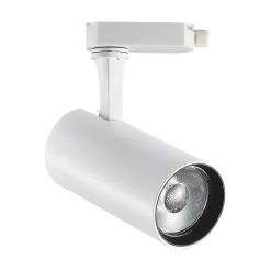Sistema luce binario FOX 25W CRI80 4000K ON-OFF WH, 8 x 7 x h21 cm,<Dmora Sale