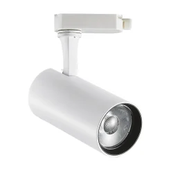 Sistema luce binario FOX 15W CRI90 3000K ON-OFF WH, 8 x 6 x h17 cm,<Dmora New