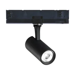 Sistema luce binario FOX 08W CRI90 3000K 1-10V BK, 27 x 6 x h18 cm,<Dmora Shop