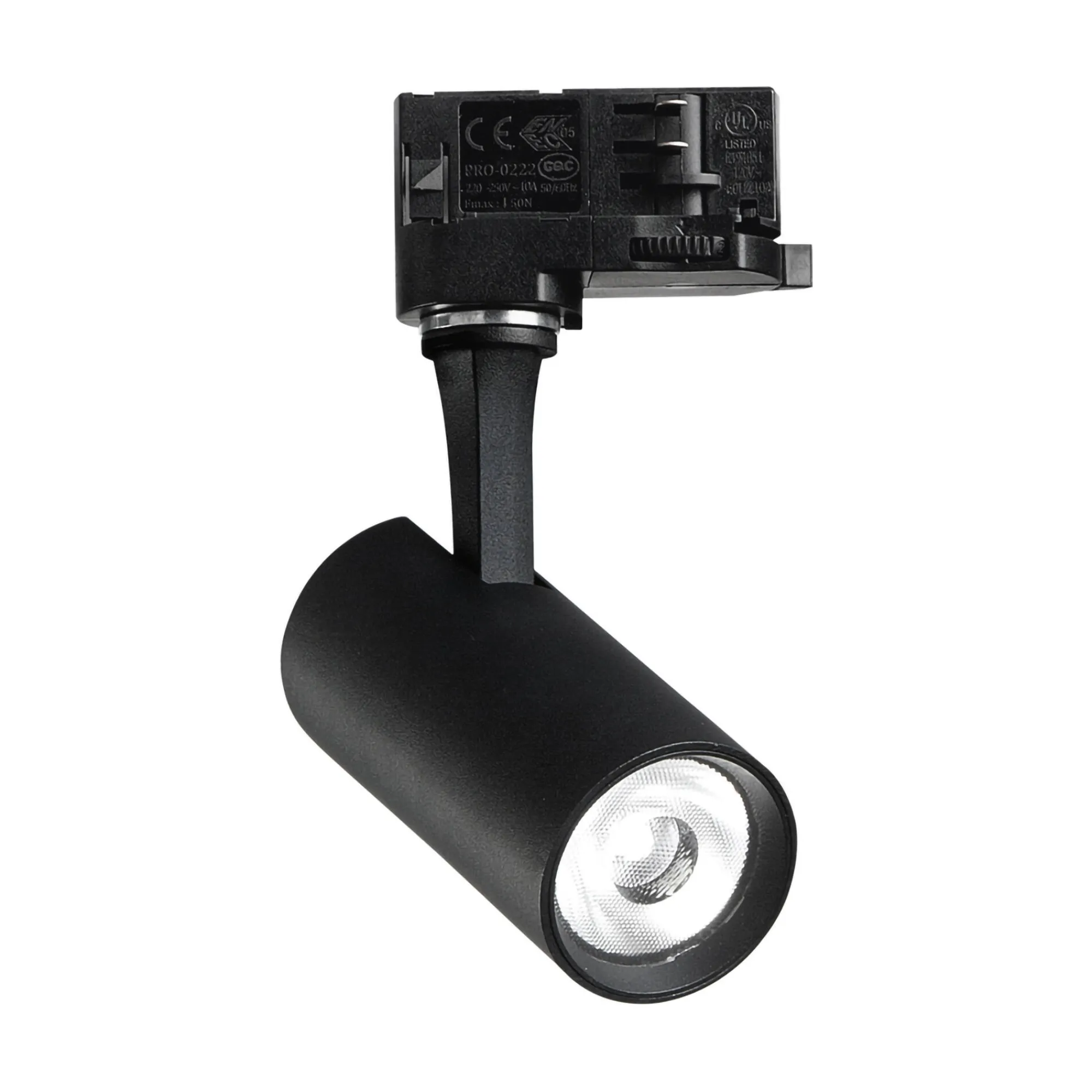 Sistema luce binario FOX 08W CRI90 3000K ON-OFF BK, 8 x 5 x h17 cm,<Dmora Cheap