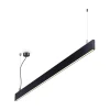 Sistema luce binario LINUS SP 3000K BK, 120 x 2 x h35 cm,<Dmora Shop