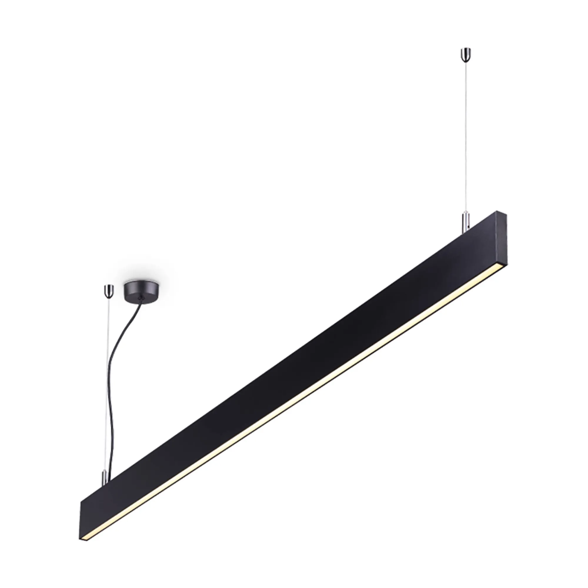 Sistema luce binario LINUS SP 3000K BK, 120 x 2 x h35 cm,<Dmora Shop