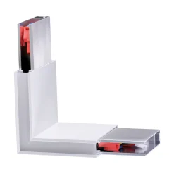 Sistema luce binario LINUS CORNER 4000K WH, 14 x 2 x h10 cm,<Dmora Sale