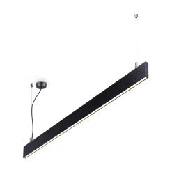 Sistema luce binario LINUS SP 3000K BK, 120 x 2 x h35 cm,<Dmora Shop