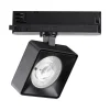 Sistema luce binario POV TRACK SQUARE BK, 16 x 4 x h16 cm,<Dmora Best