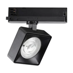 Sistema luce binario POV TRACK SQUARE BK, 16 x 4 x h16 cm,<Dmora Best