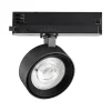 Sistema luce binario POV TRACK ROUND BK, 16 x 4 x h16 cm,<Dmora Outlet