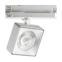Sistema luce binario POV TRACK SQUARE WH, 16 x 4 x h16 cm,<Dmora Shop