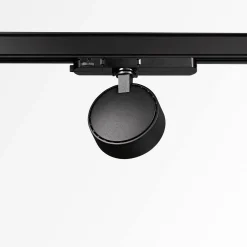 Sistema luce binario POV TRACK ROUND BK, 16 x 4 x h16 cm,<Dmora Outlet
