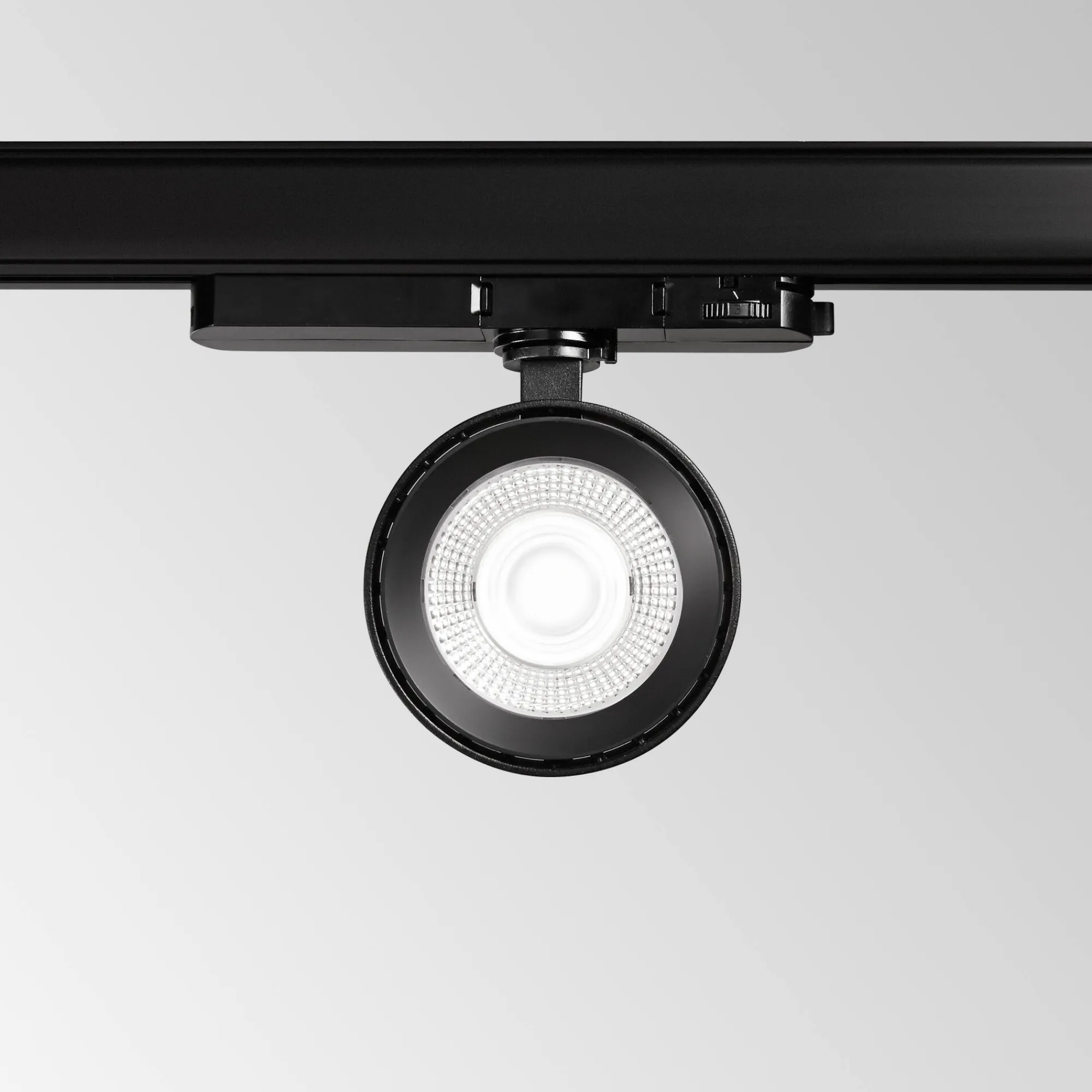 Sistema luce binario POV TRACK ROUND BK, 16 x 4 x h16 cm,<Dmora Outlet