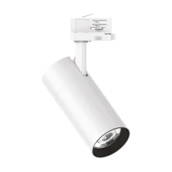 Sistema luce binario QUICK 28W CRI90 3000K ON-OFF WH, 9 x 9 x h30 cm,<Dmora Fashion