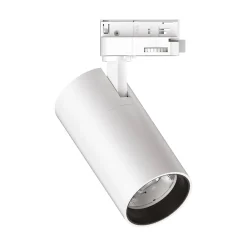 Sistema luce binario QUICK 15W CRI80 3000K ON-OFF WH, 7 x 9 x h22 cm,<Dmora Clearance