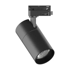 Sistema luce binario QUICK 21W CRI80 4000K ON-OFF BK, 7 x 9 x h22 cm,<Dmora Best