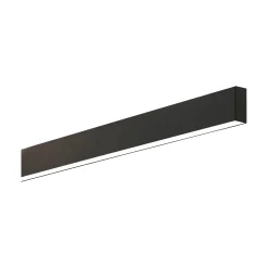 Sistema luce binario STEEL WIDE 4000K BK, 107 x 4 x h8 cm,<Dmora Fashion