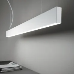 Sistema luce binario STEEL WIDE 4000K WH, 107 x 4 x h8 cm,<Dmora Flash Sale