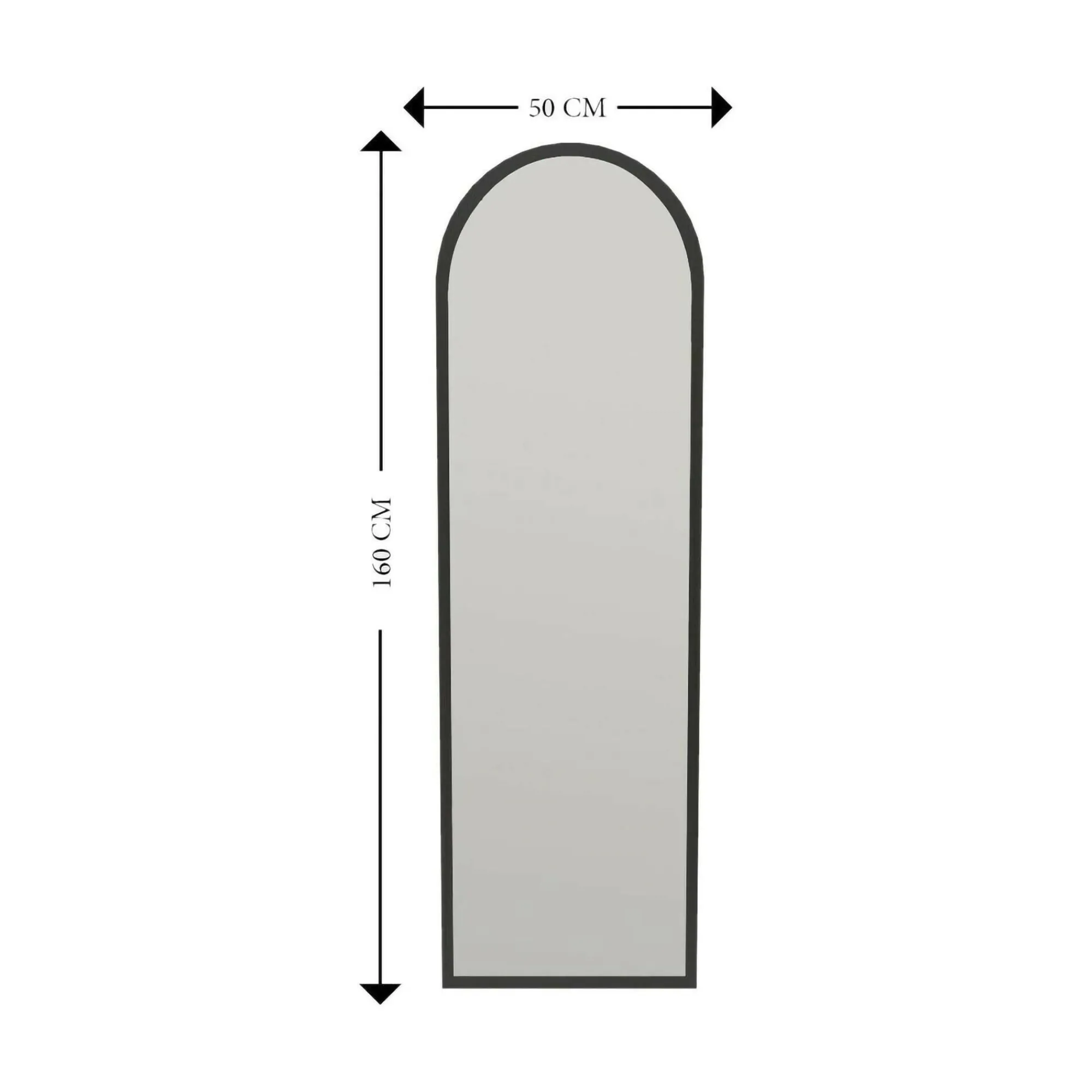 Specchio Artus, 50x2h160 cm,<Dmora Discount