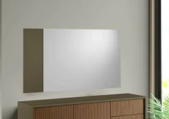 Specchio Atri, 110x3h60 cm, e Marrone<Dmora Cheap
