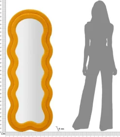 Specchio Bottarone, 40x4 h160 cm,<Dmora New
