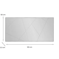 Specchio Corallo, 60x2h120 cm,<Dmora Flash Sale