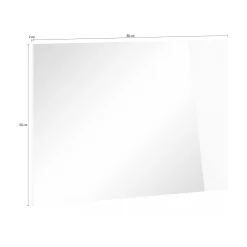 Specchio Deanna, cm 80x2h60,<Dmora Cheap