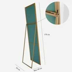 Specchio Dmontorfan, 50x60 h170 cm,<Dmora New