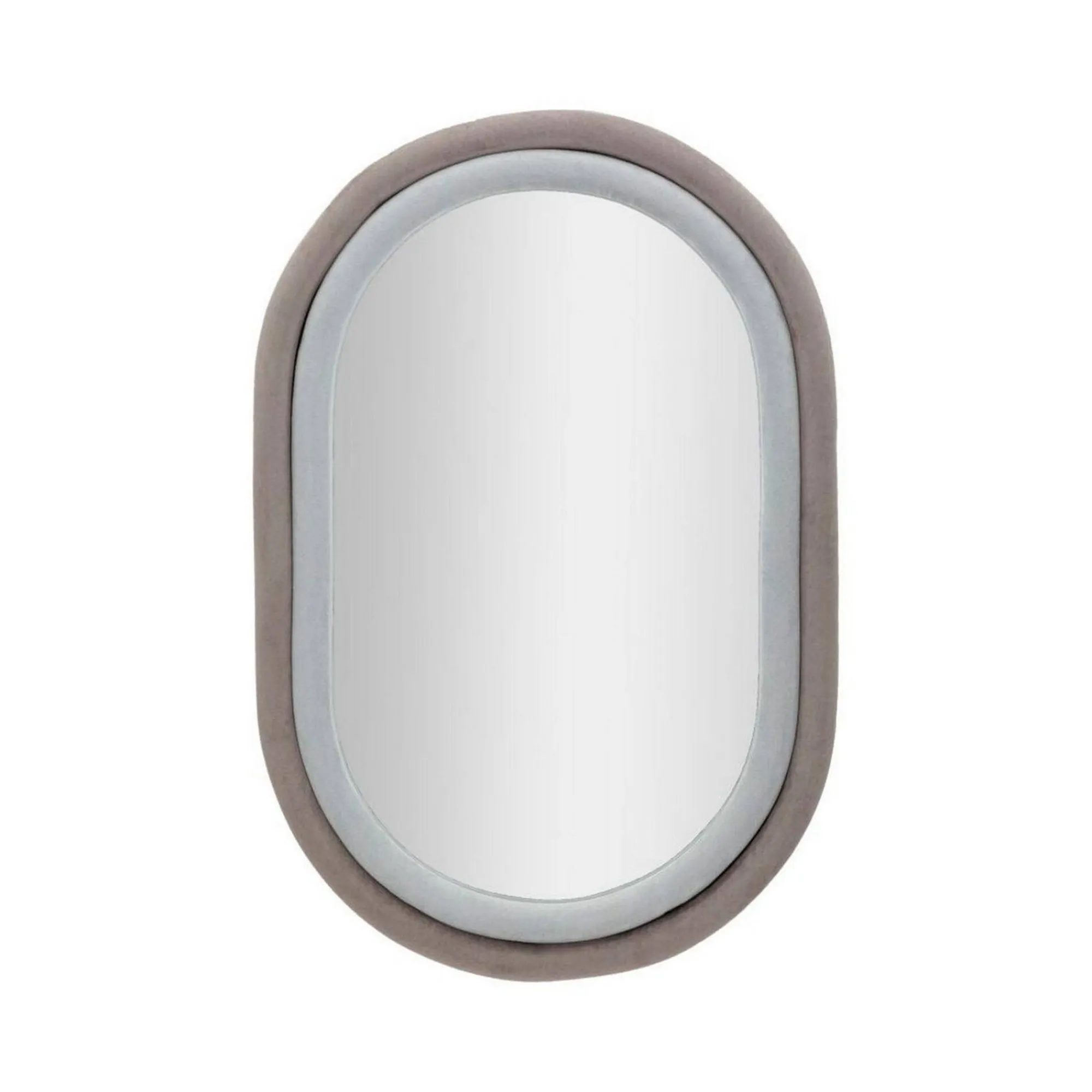 Specchio Marinetti, 60x4 h90 cm, Tortora e Grigio<Dmora Outlet