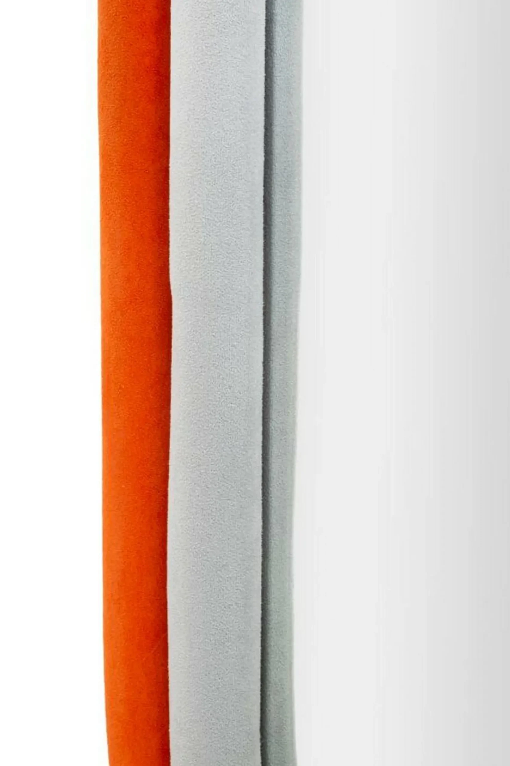 Specchio Marinetti, 60x4 h90 cm, Arancione e Grigio<Dmora Discount